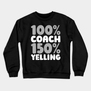 Assistant Coaching Soccer Coach Crewneck Sweatshirt